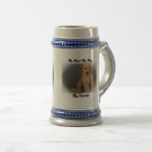 Mon clébard ma tasse mes amis. (Devant droit)