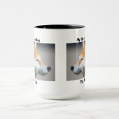 Mon clébard ma tasse mes amis. (Centre)