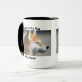 Mon clébard ma tasse mes amis. (Devant gauche)