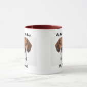 Mon clébard ma tasse mes amis. (Centre)