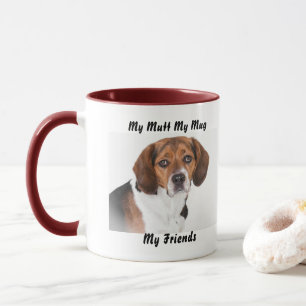Mon clébard ma tasse mes amis.