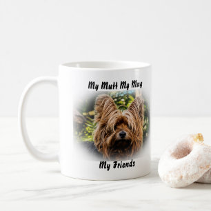 Mon clébard ma tasse mes amis.