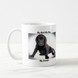 Mon clébard ma tasse mes amis.