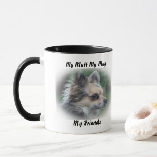 Mon clébard ma tasse mes amis.