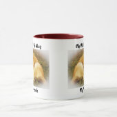 Mon clébard ma tasse mes amis. (Centre)