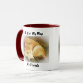 Mon clébard ma tasse mes amis. (Devant gauche)