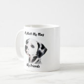 Mon clébard ma tasse mes amis. (Devant gauche)