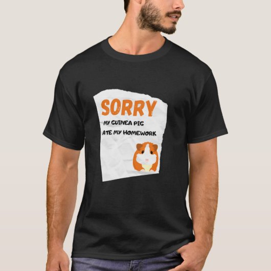 Mon cochon de Guinée a mangé mon T-shirt classique (Devant)