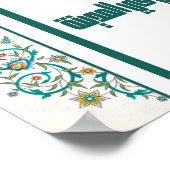 Mon coeur à Madinah Poster (Coin)