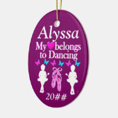 MON COEUR APPARTIENT À DANSER UN ORNEMENT PERSONNA (Gauche)