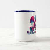 Mon Coeur Appartient À Jésus Mug (Centre)