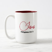 Mon Coeur Appartient À Jésus Mug (Gauche)