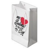 Mon coeur appartient à mon chien Valentine | Sac C (Devant Angle)