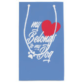 Mon coeur appartient à mon chien Valentine | Sac C (Dos)