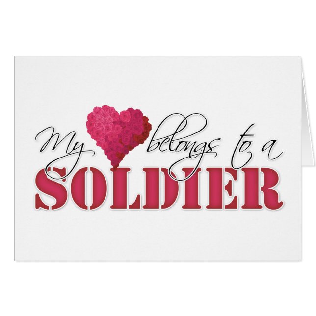 Mon coeur appartient à un soldat (Devant horizontal)