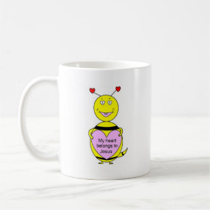Mon coeur appartient dans la tasse de