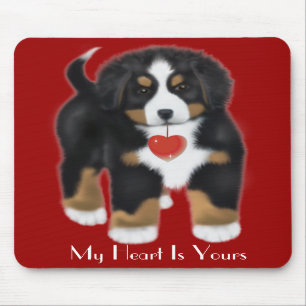 Mon coeur de MadDog est à vous tapis de souris