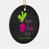 Mon Coeur Des Bières Pour Vous Ornement (Droite)