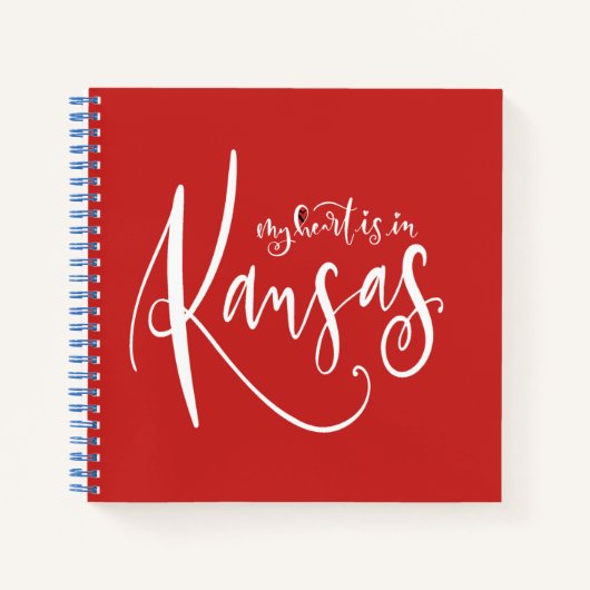 Mon coeur est dans le carnet du Kansas (Devant)