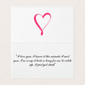 Mon coeur est, et sera toujours, le tien. (Inside Unfolded)