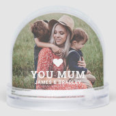 MON COEUR VOUS AIME MUM Fête des Mères Photo (Arrière)