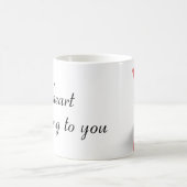 Mon coeur vous appartient Mug (Centre)