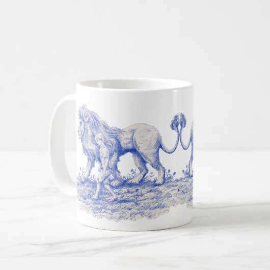 Mon compagnon invisible Mug (Devant gauche)