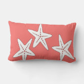 Mon Coral Mood Starfish Jeter Oreiller (Verso)