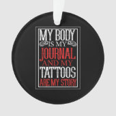 Mon Corps Est Mon Journal Tattoo Artiste Lover Cad (devant)