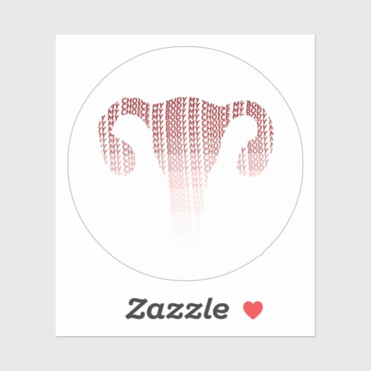 Mon corps Mon Sticker Choice (Feuille)