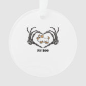 Mon Costume Boo Chihuahua Avec Mains Coeurs Squele (devant)