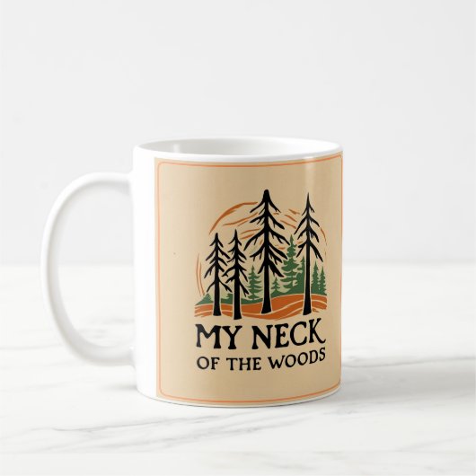 Mon cou de la Mug de base des Bois (11oz) (Gauche)