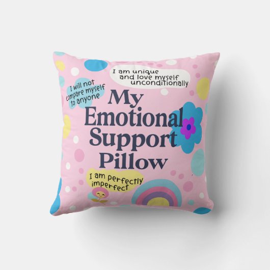 Mon Coussin de support émotionnel (Verso)