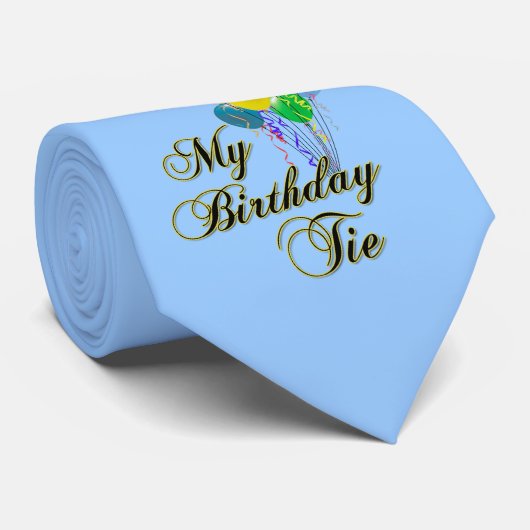 Mon cravate d'anniversaire (Roulé)