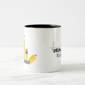 Mon crayon super-héros Mug de puissance (Centre)