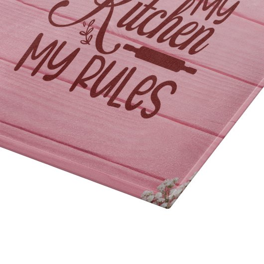 Mon Cuisine Mon Règlement Planche à découper (Coin)