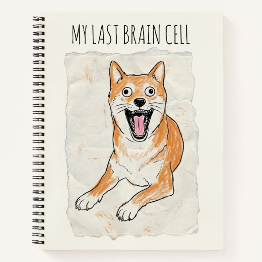 Mon Dernière Cellule Cérébrale - Carnet de notes d (Devant)