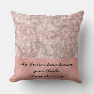 Mon désir est devenu votre Coussin de la vérité