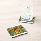 Mon dessous de verre Monarque papillon-liège (Côté Droit)