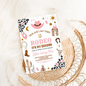 Mon Deuxième Rodéo Carte d'invitation d'anniversai