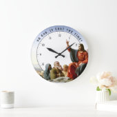 Mon Dieu, c'est le Temps ? Horloge de Jésus-Christ (Maison)