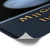 Mon Dieu est une affiche géniale de Dieu (Coin)