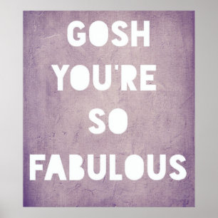 Mon Dieu, Poster Fabrique