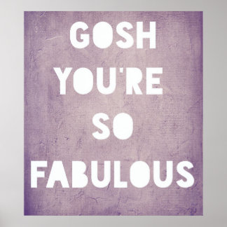 Mon Dieu, Poster Fabrique