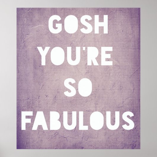 Mon Dieu, Poster Fabrique (Devant)