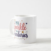 Mon Éclat a des Limites Mug Respect de Soi (Devant gauche)