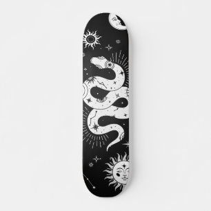 Mon en sterren van de zeeschildpad skateboard
