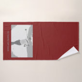 Mon entraîneur de golf préféré (Serviette de bain)