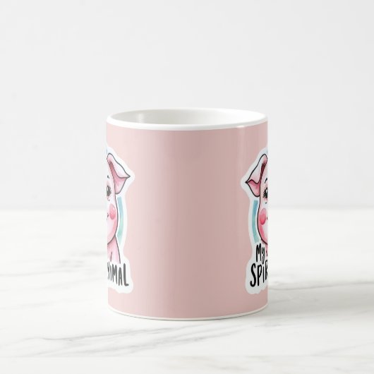 Mon Esprit Animal Cochon Mug (Centre)