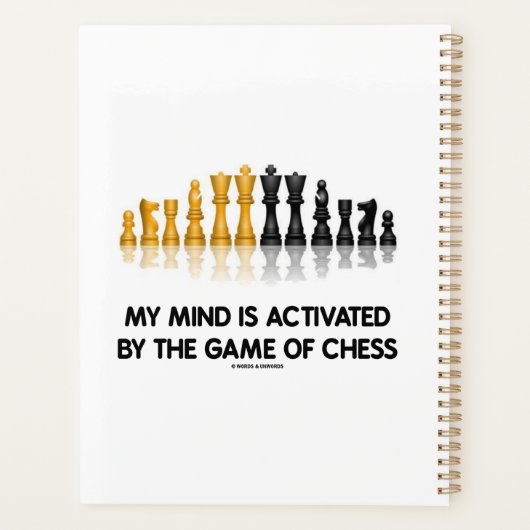 Mon Esprit Est Activé Par Le Jeu D'Échecs (Dos)